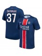 Muži Futbalové oblečenie Paris Saint-Germain Milan Skriniar #37 2024-25 Krátky Rukáv - Domáci